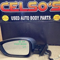 18 22 Honda Accord LH Mirror OEM. Silver