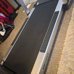 ANCHEER FOLDING TREADMILL
