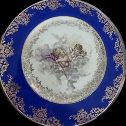 ANTIQUE H&C SELB BAVARIA GERMANY HEINRICH PLATE