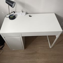 IKEA MICKE Desk – Modern Compact Workstation (White)