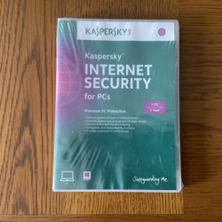 Kaspersky Internet Security Premium Protection for PC's SEALED