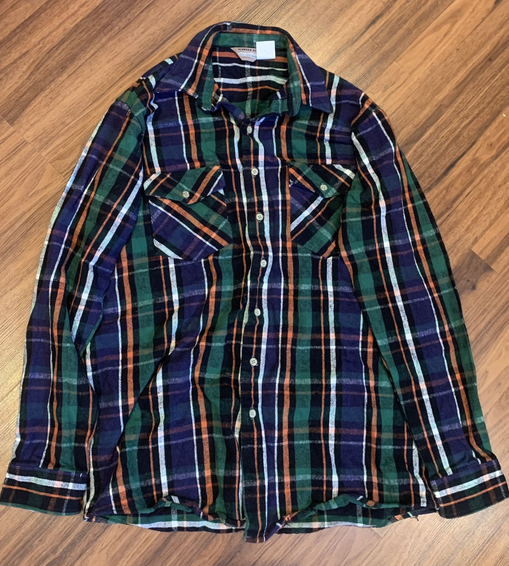 Vintage Winter Run 90s Flannel