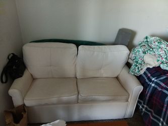 Futon couch /single bed with mattress
