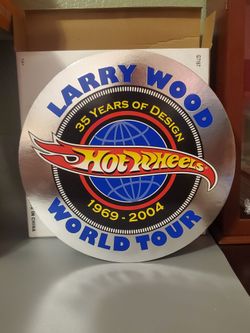 Limited Edition Hot Wheels Larry Wood World Tour Four Car Set