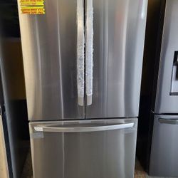 LG ThinQ French Door Counter Depth Max Refrigerator 27 Cubic Feet