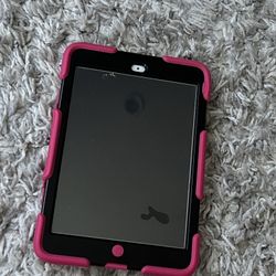 iPad With Pink Case