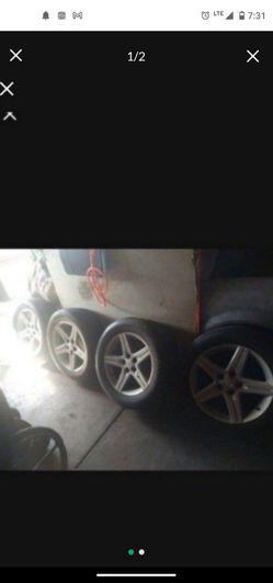 2010 / 2014 Camaro Rims With Good Tires 18 In