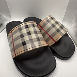 Mens Burberry Slides