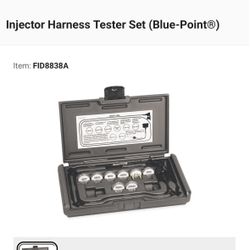 Blue Point TBI EFI Injector Harness Tester Kit FID8838A is a specialized tool designed to help diagnose and troubleshoot issues with fuel injectio