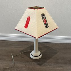 Lamp with Pictures from London 