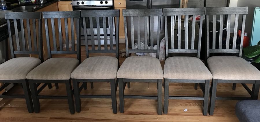 Dining table chairs 6