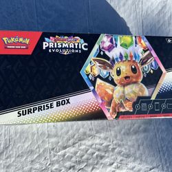 Pokémon TCG: Scarlet & Violet-Prismatic Evolutions Surprise Box