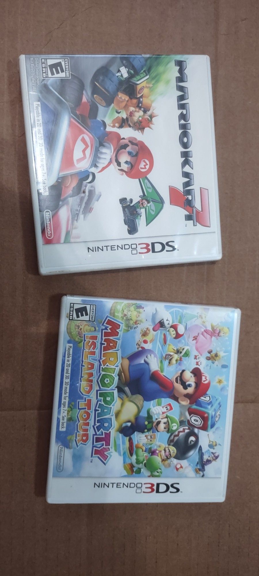 3ds Mario Party And Kario Kart Games 