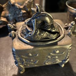 Chinese Brass Early Censor