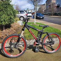 Transition DirtBag Full Suspension (Fromt & Rear) Bike Medium Size