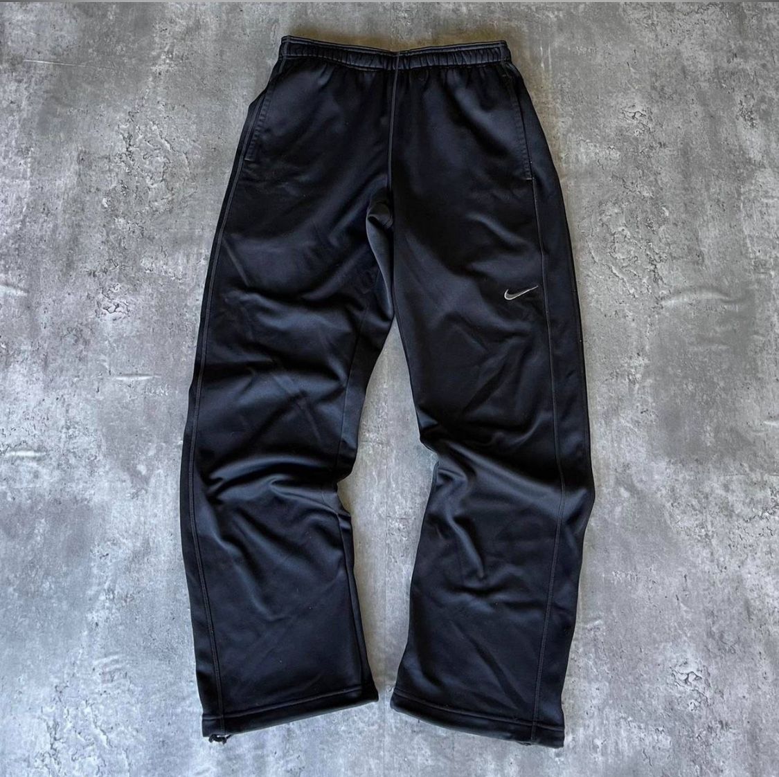 Vintage Y2K Nike Baggy Black Sweatpants