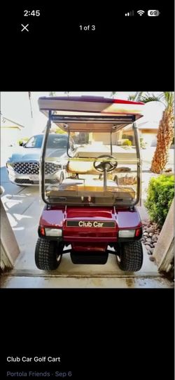 Club car golf cart