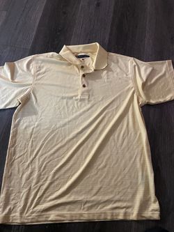 Yellow  white stripped shirt