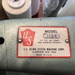 Industrial Invisible Sewing Machine