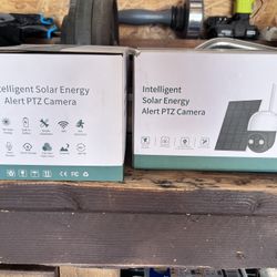 Solar Security Cameras 2 Pack