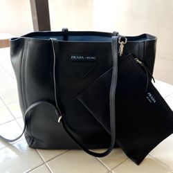 Prada Leather Grace Lux Light  Shoulder Bag 