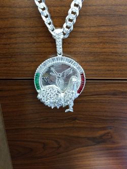 925 STERLING SILVER LIBERTY COIN "CENTENARIO "