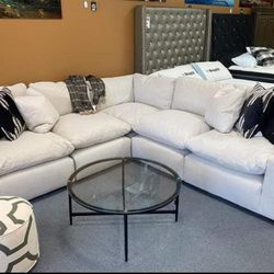 Savesto ivory modular sectional deals