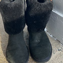 Tall Black Uggs Size 9