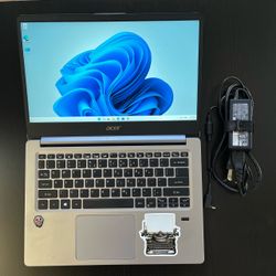 Acer Swift SF114-32 Windows laptop|Intel Pentium N5000| 4GB RAM| 60GB Storage|14” LCD