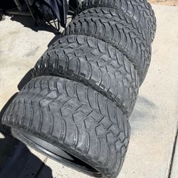 35x13.50R24 Amp Mud Terrain Tires