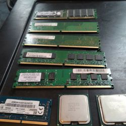 Ram Cards And Two Processors