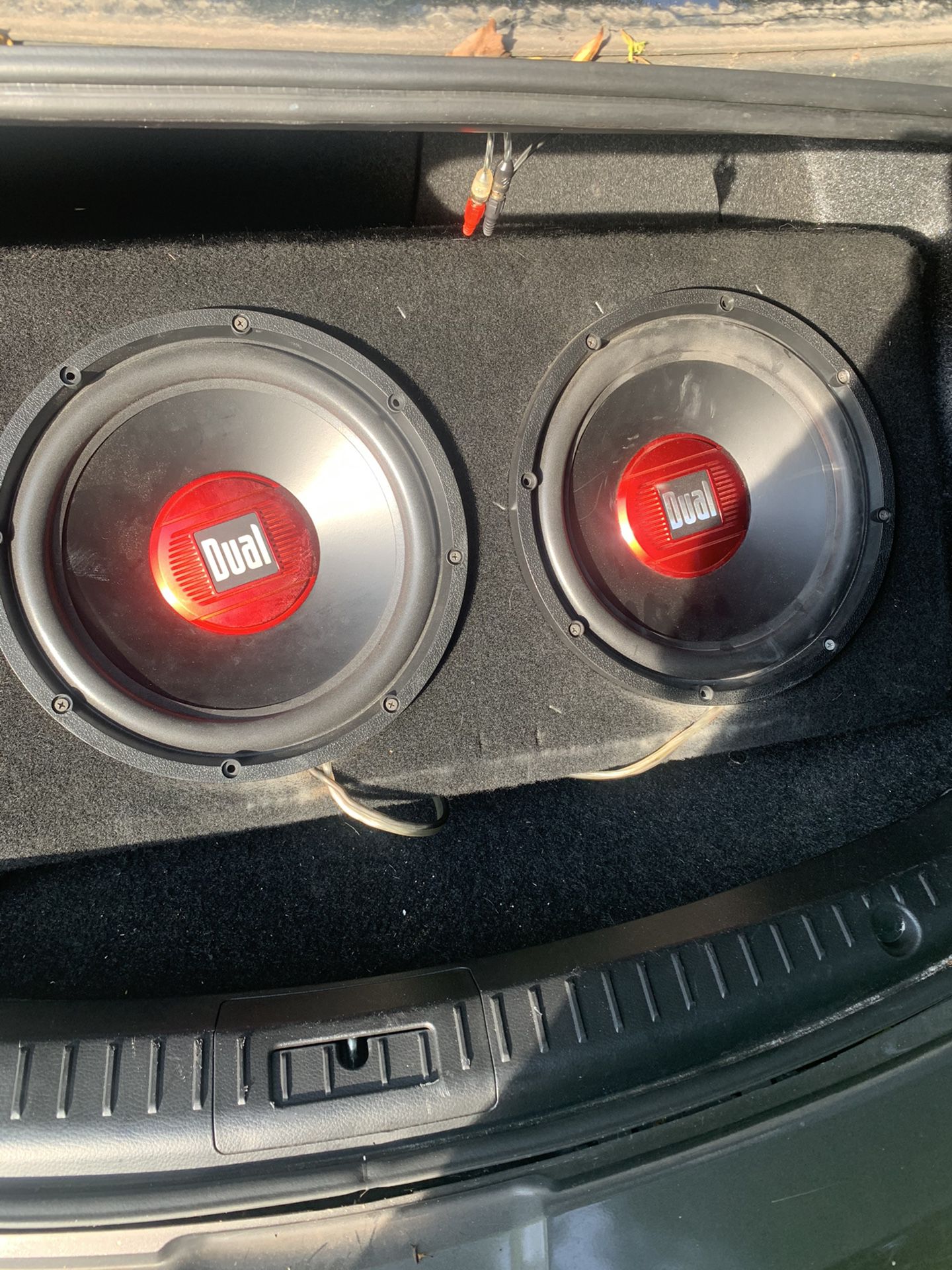 12inch subwoofer and amp