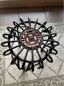 12  inch High  Circle  Metal Plant Stand
