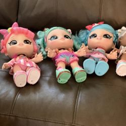 Kindi Kids Pre-School Play Doll Bella Bow Fun Time Friends, Changeable Clothes, Removable Shoes, for Ages 3+