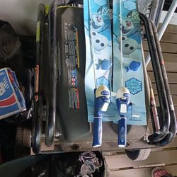 Child's Frozen Rod And Reels