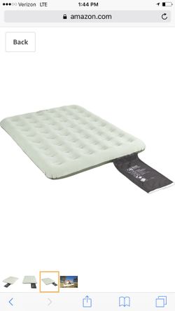 Slim twin Coleman inflatable bed