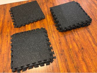 Heavy duty interlocking gym mats
