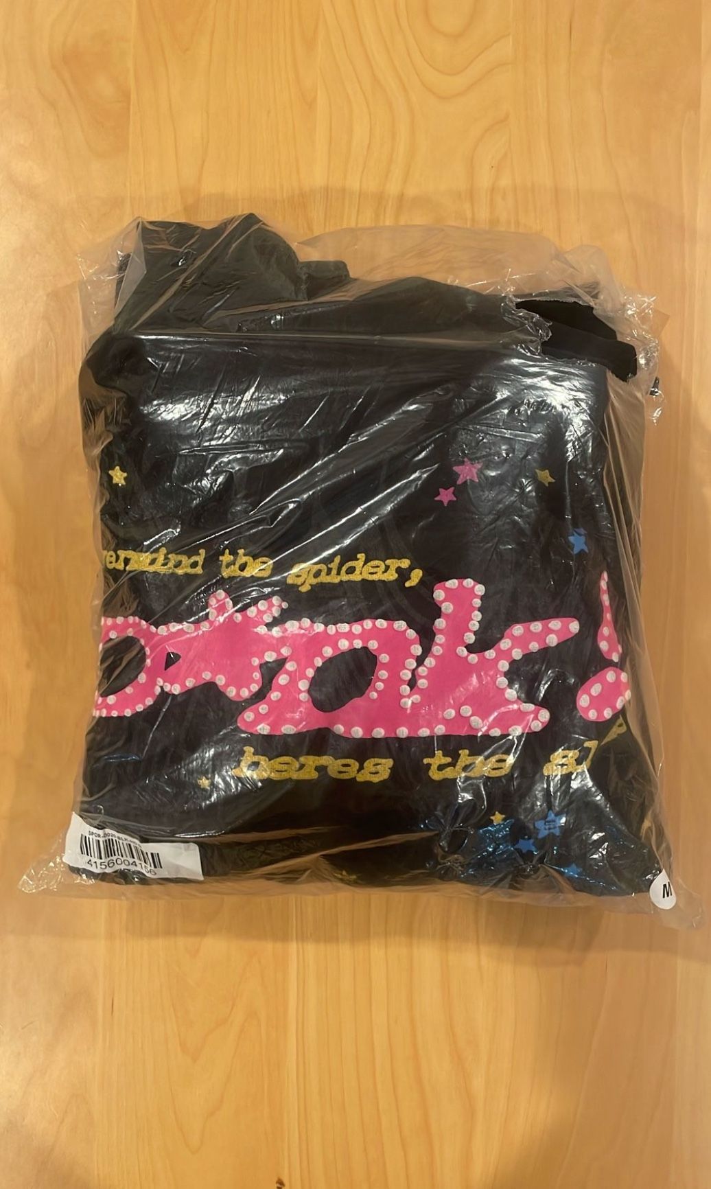 Spider Hoodie P*nk Black M