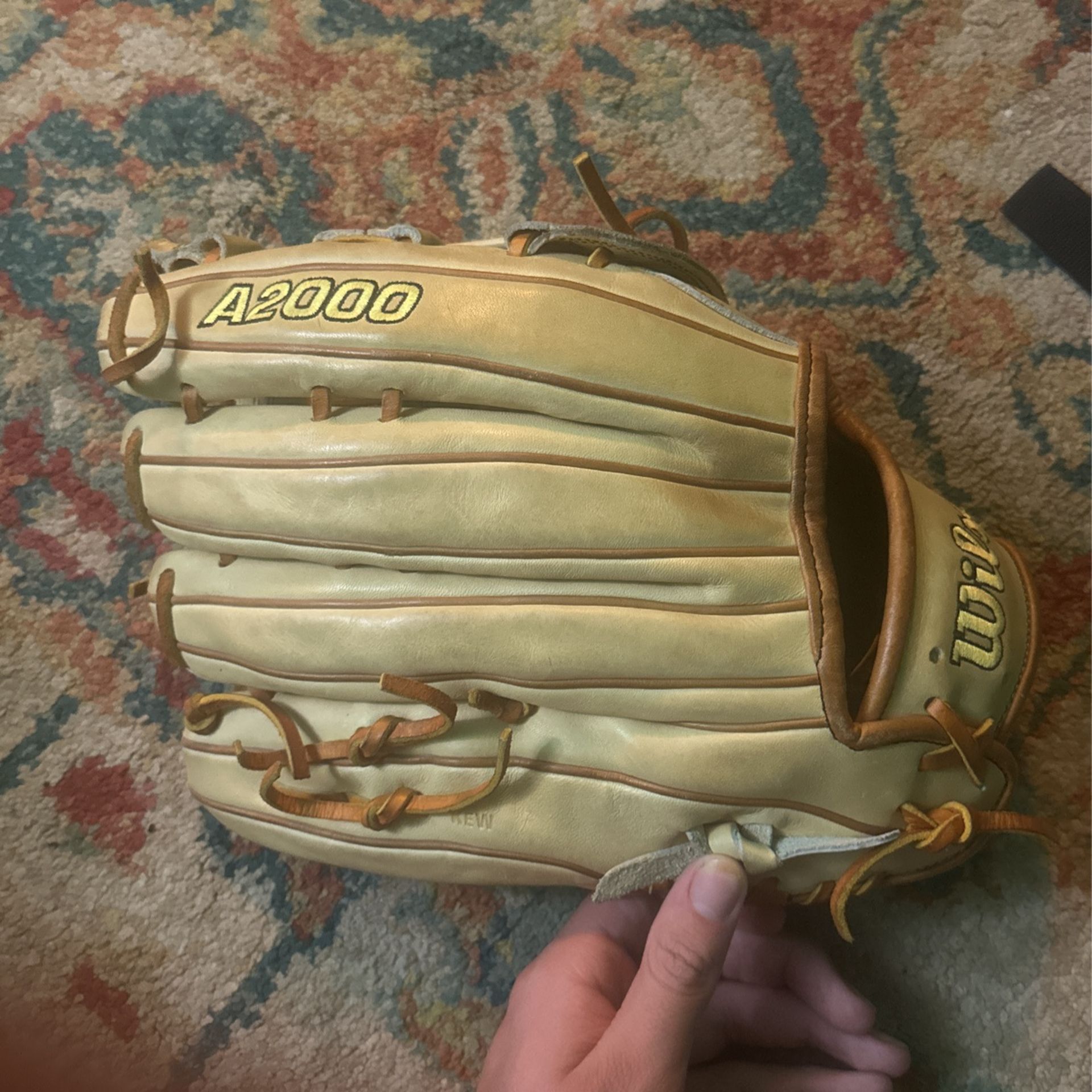 Wilson A2000 12.75 Outfielders Glove Pro Stock