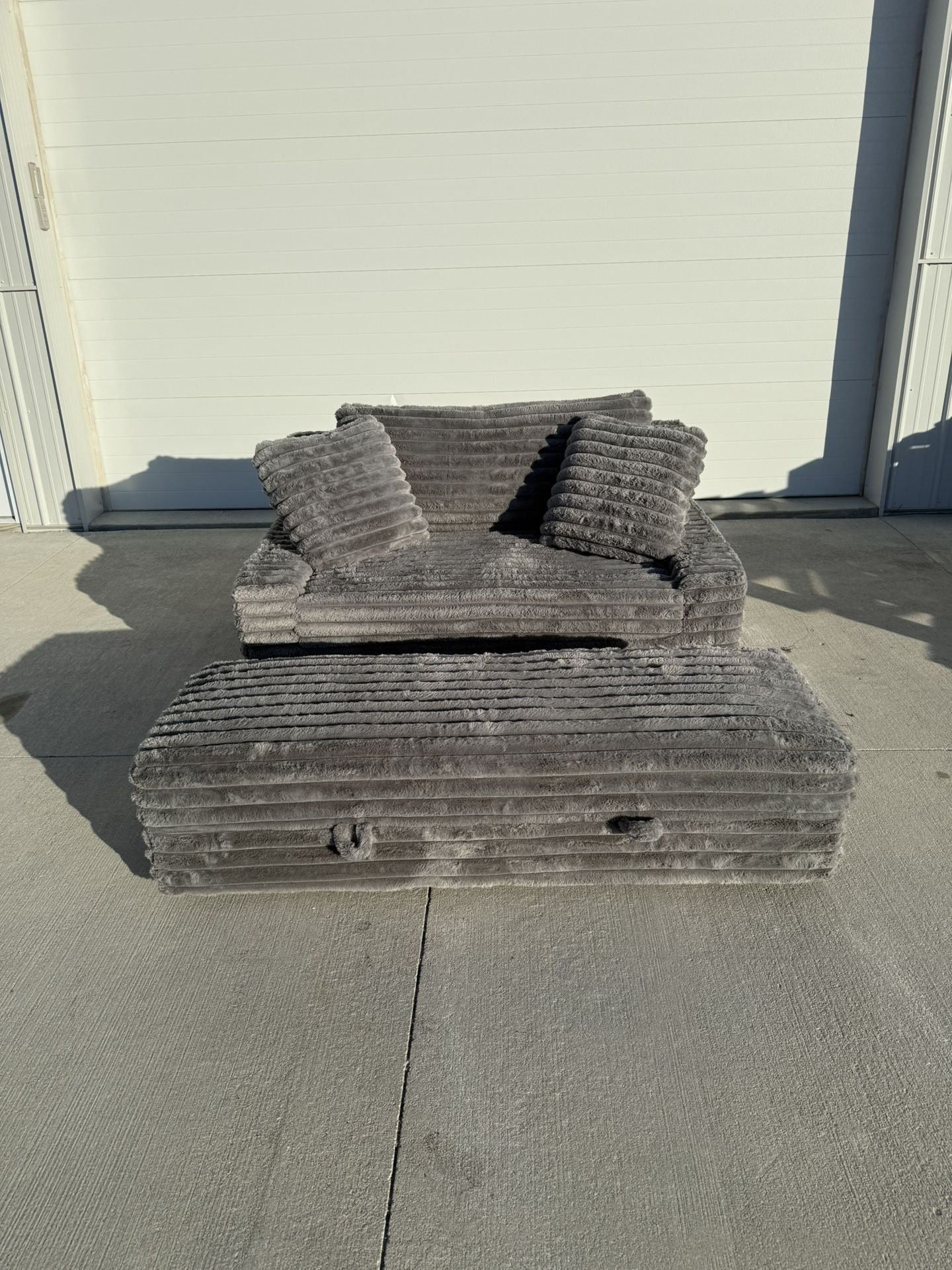 Cuddler couch
