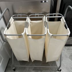 Three-part Laundry Hamper 