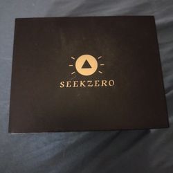 Seekzero smart ring fitness tracker silver size 7