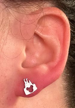 Disney Castle Earrings
