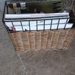 Magazine Basket $5