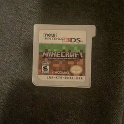 Minecraft new nintendo 3ds