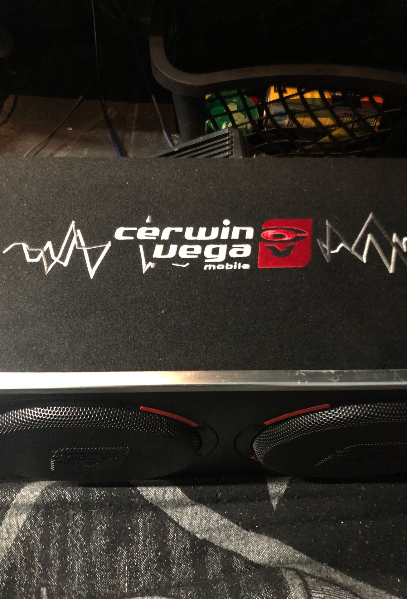 Crewing Vega speakers with 1200 Watt amp