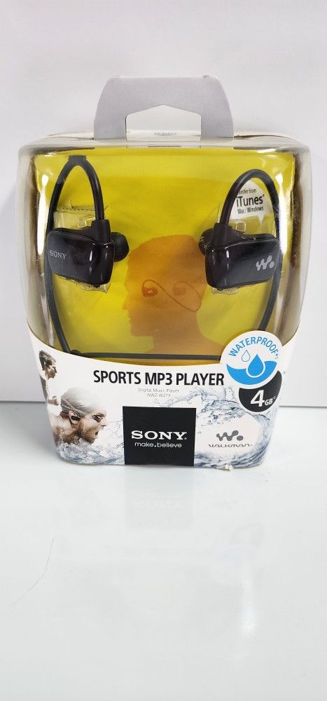 SONY SPORTS MP3 PLAYER WATERPROOF WALKMAN NWZ-W273 4GB 