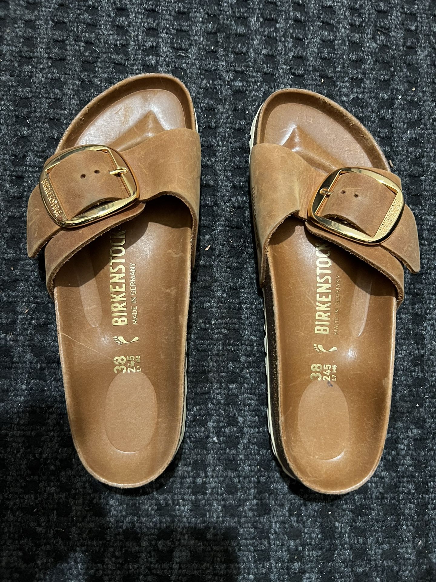 Birkenstock madrid Big Buckle Sz 7, 38