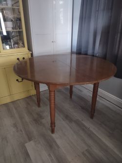 Solid Wood Vintage Table 48x30