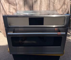 5 in 1 wall oven 27” cafe brand